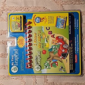 My First LeapPad, I Know My ABC's. NWOT. Pre-Reader Ages 3 & up.